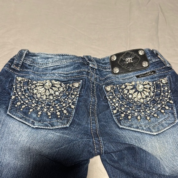 Miss Me Signature Rise Skinny Jeans Girl's 12 Style No. JP592852 - Picture 10 of 12